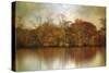 Autumn on a Pond-Jessica Jenney-Stretched Canvas