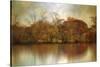 Autumn on a Pond-Jessica Jenney-Stretched Canvas