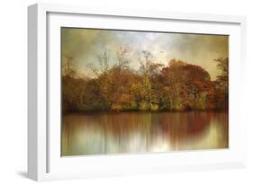 Autumn on a Pond-Jessica Jenney-Framed Giclee Print