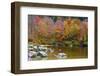 Autumn on Echo Lake, Franconia Notch State Park, New Hampshire, USA-Michel Hersen-Framed Photographic Print