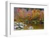 Autumn on Echo Lake, Franconia Notch State Park, New Hampshire, USA-Michel Hersen-Framed Photographic Print