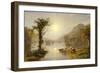 Autumn on Greenwood Lake, 1861 (Oil on Canvas)-Jasper Francis Cropsey-Framed Giclee Print