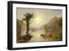 Autumn on Greenwood Lake, 1861 (Oil on Canvas)-Jasper Francis Cropsey-Framed Giclee Print