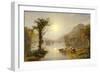 Autumn on Greenwood Lake, 1861 (Oil on Canvas)-Jasper Francis Cropsey-Framed Giclee Print