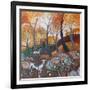 Autumn on the Common,2017-Lisa Graa Jensen-Framed Giclee Print