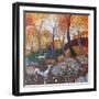 Autumn on the Common,2017-Lisa Graa Jensen-Framed Giclee Print