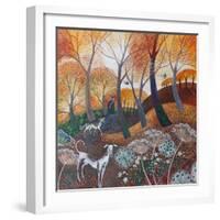 Autumn on the Common,2017-Lisa Graa Jensen-Framed Giclee Print