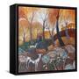 Autumn on the Common,2017-Lisa Graa Jensen-Framed Stretched Canvas