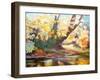 Autumn on the Darent, 1999-Cristiana Angelini-Framed Giclee Print