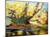 Autumn on the Darenth-Cristiana Angelini-Mounted Giclee Print