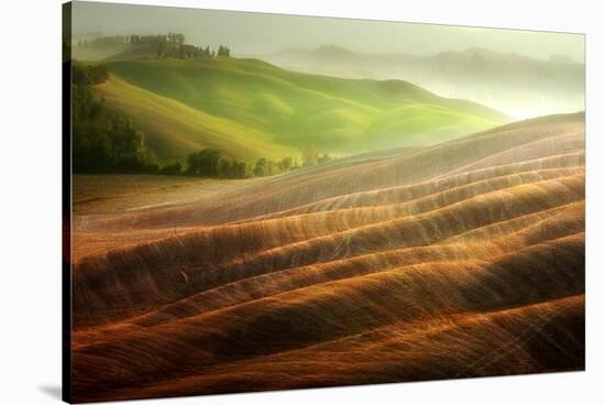 Autumn on the Fields-Marcin Sobas-Stretched Canvas