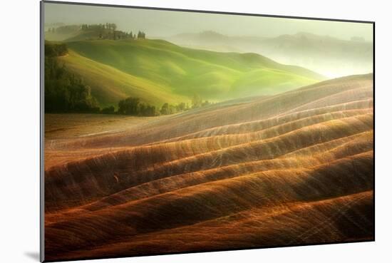 Autumn on the Fields-Marcin Sobas-Mounted Photographic Print