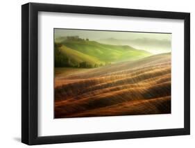 Autumn on the Fields-Marcin Sobas-Framed Photographic Print