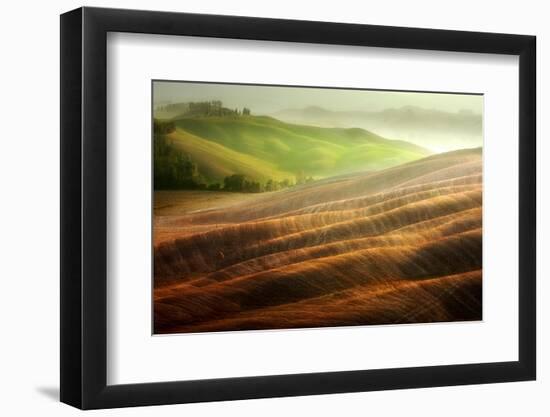 Autumn on the Fields-Marcin Sobas-Framed Photographic Print