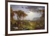 Autumn-On the Hudson River, 1860-Jasper Francis Cropsey-Framed Premium Giclee Print