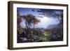 Autumn-On The Hudson River-Jasper Francis Cropsey-Framed Premium Giclee Print