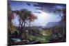 Autumn-On The Hudson River-Jasper Francis Cropsey-Mounted Premium Giclee Print