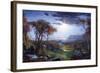 Autumn-On The Hudson River-Jasper Francis Cropsey-Framed Art Print