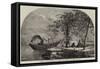 Autumn on the Lago Maggiore-Frank Dillon-Framed Stretched Canvas