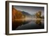 Autumn on the River Adda-Roberto Marini-Framed Giclee Print