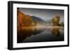 Autumn on the River Adda-Roberto Marini-Framed Giclee Print