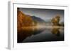 Autumn on the River Adda-Roberto Marini-Framed Giclee Print