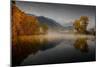 Autumn on the River Adda-Roberto Marini-Mounted Giclee Print