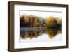 Autumn on the Water-Philippe Sainte-Laudy-Framed Photographic Print