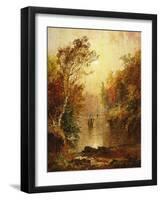 Autumn on the Wawayanda-Jasper Francis Cropsey-Framed Giclee Print