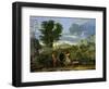 Autumn, or the Bunch of Grapes Taken from the Promised Land, 1660-64-Nicolas Poussin-Framed Giclee Print