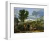 Autumn, or the Bunch of Grapes Taken from the Promised Land, 1660-64-Nicolas Poussin-Framed Giclee Print