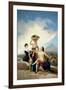 Autumn, or the Grape Harvest, 1786-87-Francisco de Goya-Framed Giclee Print