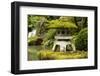 Autumn, Pagoda, Japanese garden, Portland, Oregon, USA-Panoramic Images-Framed Photographic Print