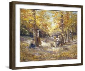 Autumn Paint Out-Judy Talacko-Framed Giclee Print