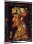 Autumn Painting by Giuseppe Arcimboldo (1527-1593) 16Th Century Sun. 0,76X0,63 M - Autumn. Painting-Giuseppe Arcimboldo-Mounted Giclee Print