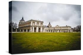 Autumn.Palace of Aranjuez, Madrid, Spain.World Heritage Site by UNESCO in 2001-outsiderzone-Stretched Canvas