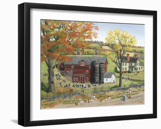 Autumn Pasture-Bob Fair-Framed Giclee Print