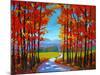 Autumn Path III-Patty Baker-Mounted Art Print