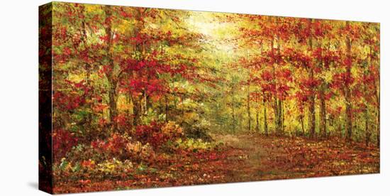 Autumn Path in Gogh-Karel Andries-Stretched Canvas