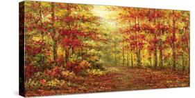 Autumn Path in Gogh-Karel Andries-Stretched Canvas