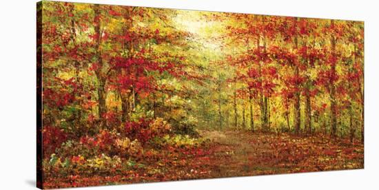 Autumn Path in Gogh-Karel Andries-Stretched Canvas