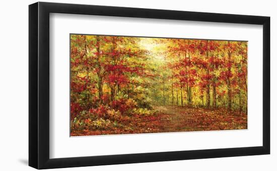 Autumn Path in Gogh-Karel Andries-Framed Art Print