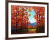 Autumn Path IV-Patty Baker-Framed Art Print