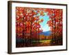 Autumn Path IV-Patty Baker-Framed Art Print