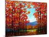 Autumn Path IV-Patty Baker-Mounted Art Print