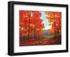 Autumn Path-Patty Baker-Framed Art Print