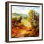 Autumn Path-Marino-Framed Art Print