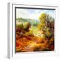 Autumn Path-Marino-Framed Art Print