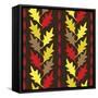 Autumn Pattern-null-Framed Stretched Canvas