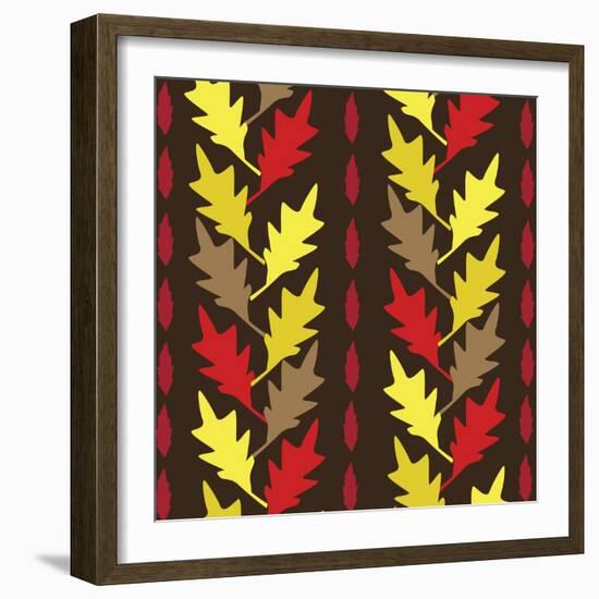 Autumn Pattern-null-Framed Giclee Print